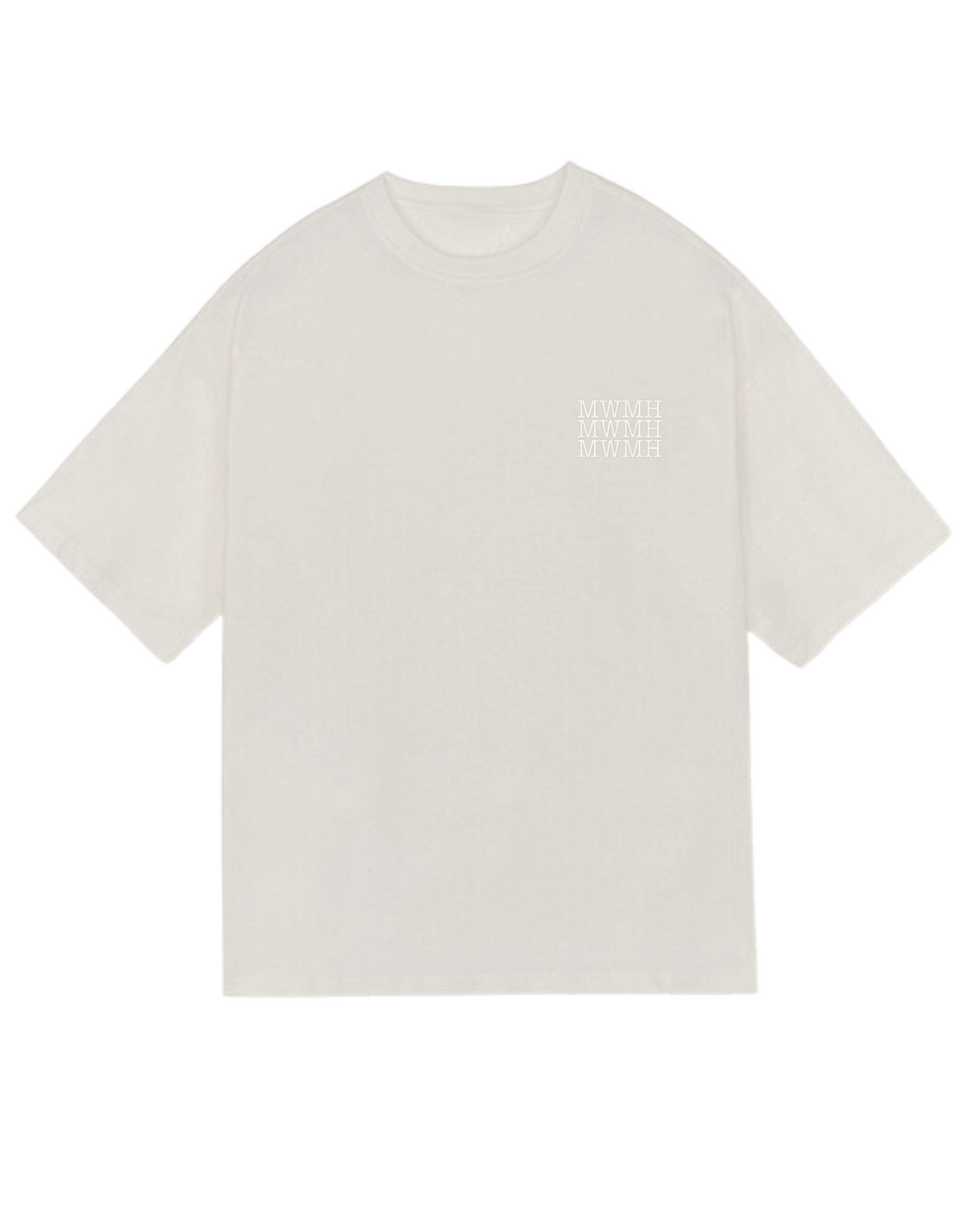 MWMH MWMH Basics Oversized Tee - Bone