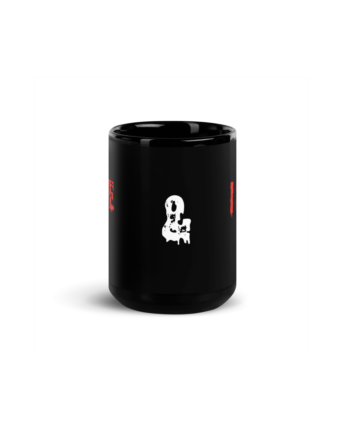 Love It Hate It Black Mug