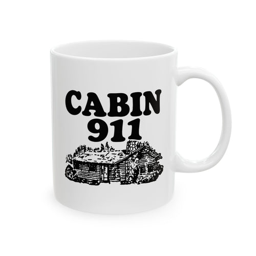 Cabin 911 Mug