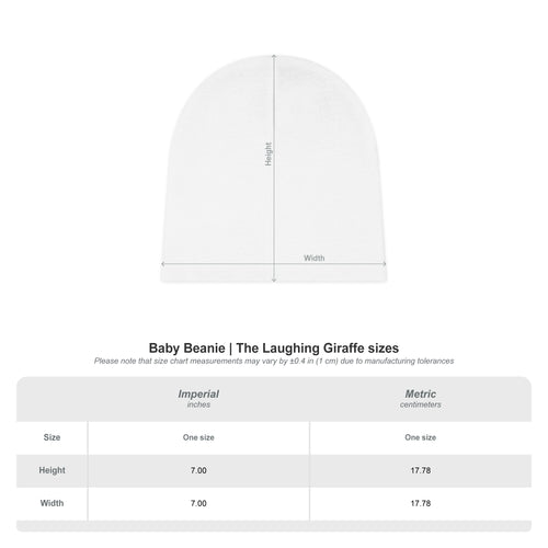 Ghosty Heart Baby Beanie