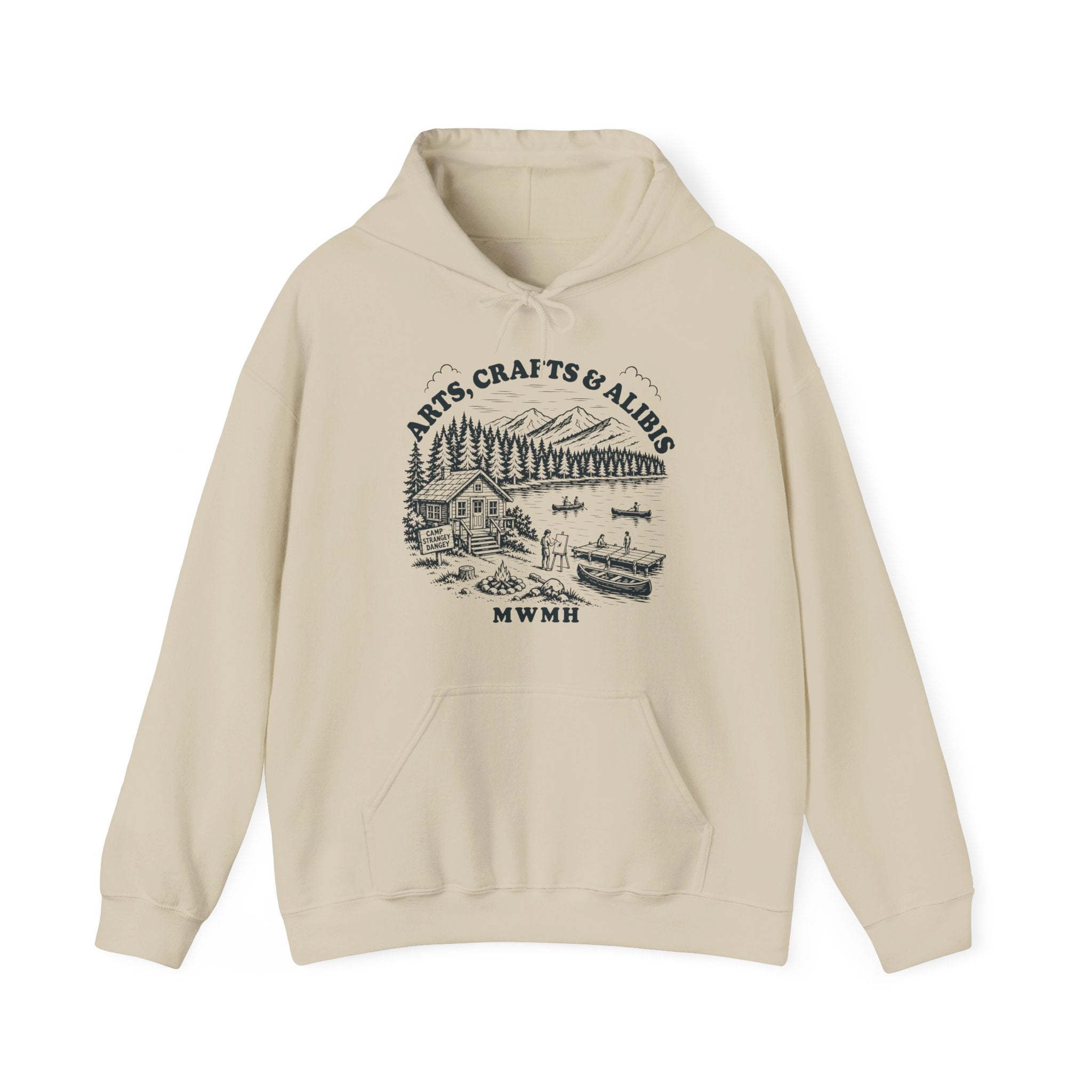 Arts, Crafts & Alibis Hoodie