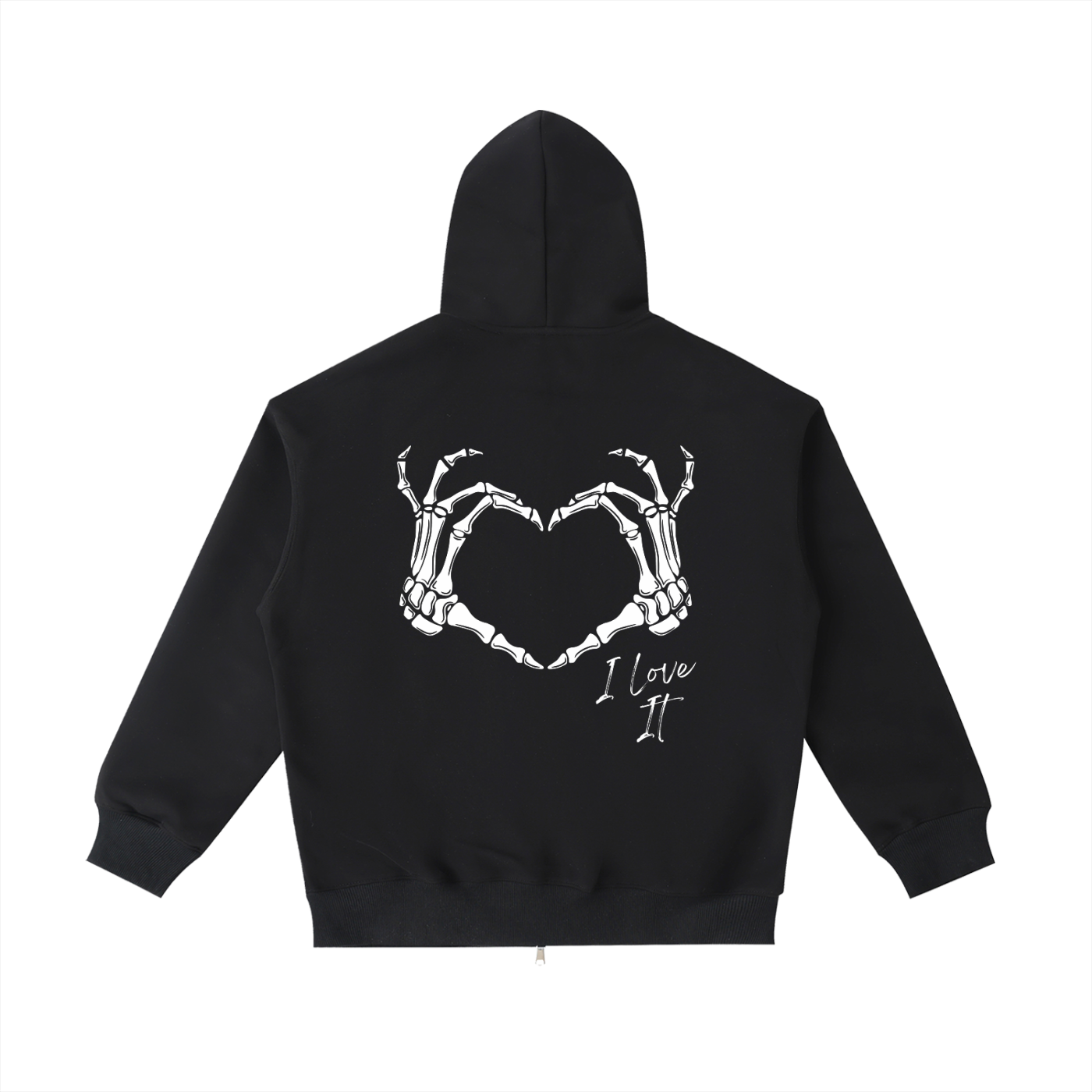 I Love It Zip Up Hoodie