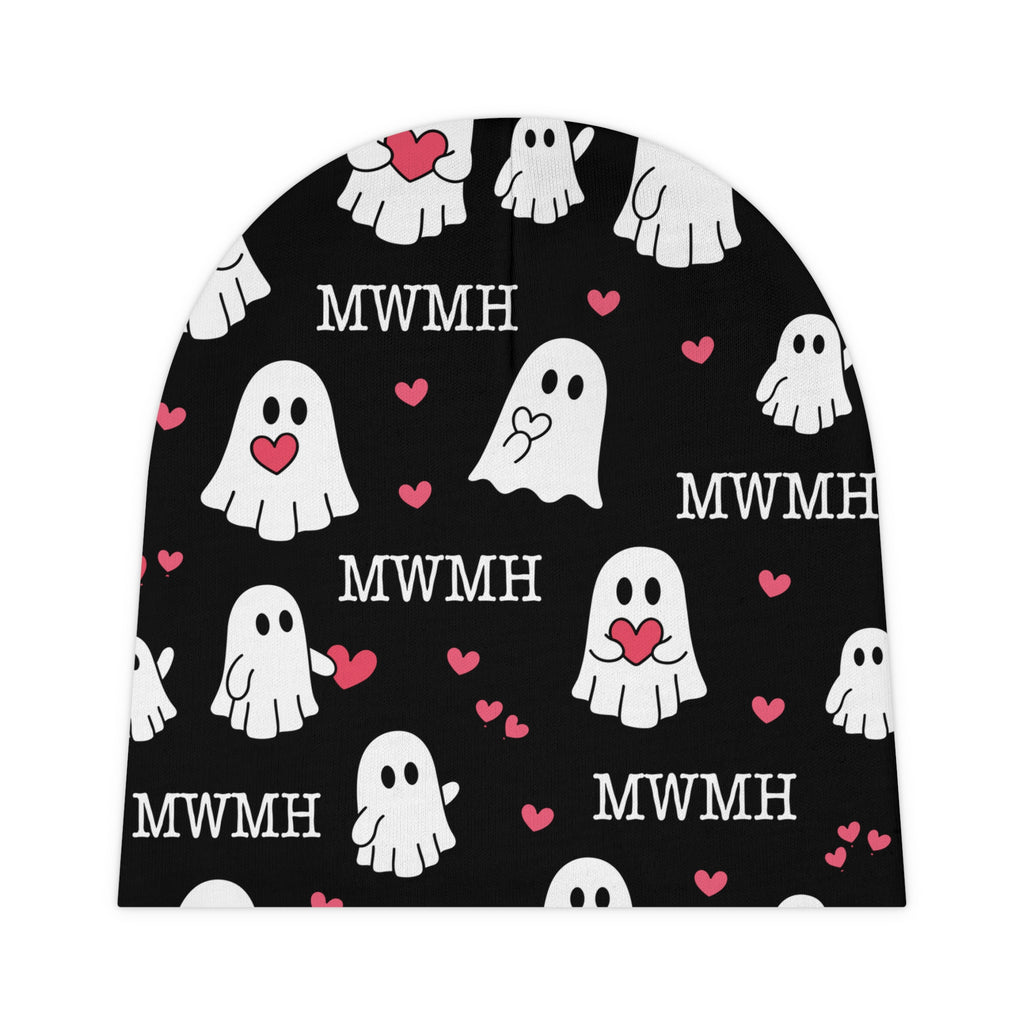 Ghosty Heart Baby Beanie