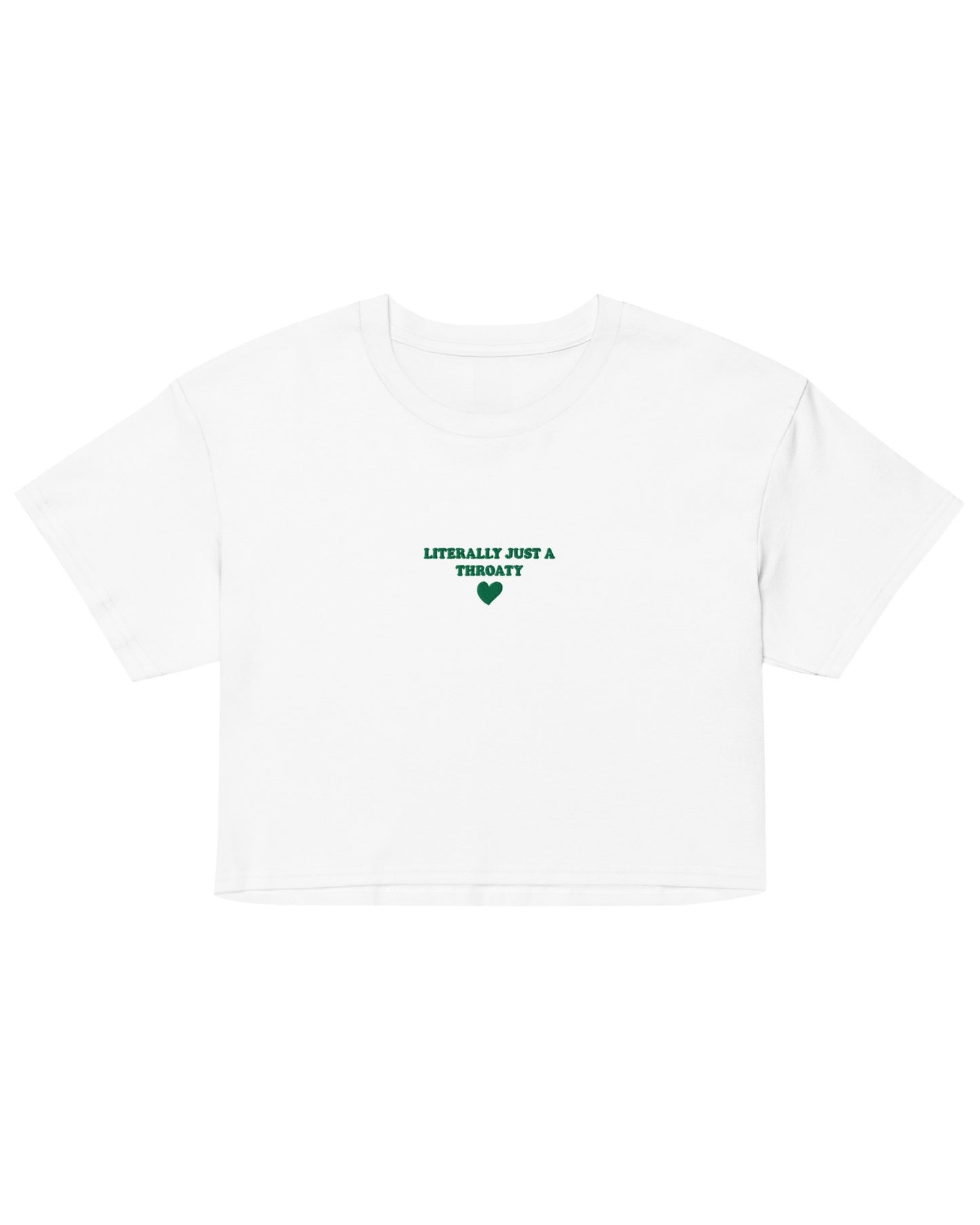 Throaty Cropped Tee