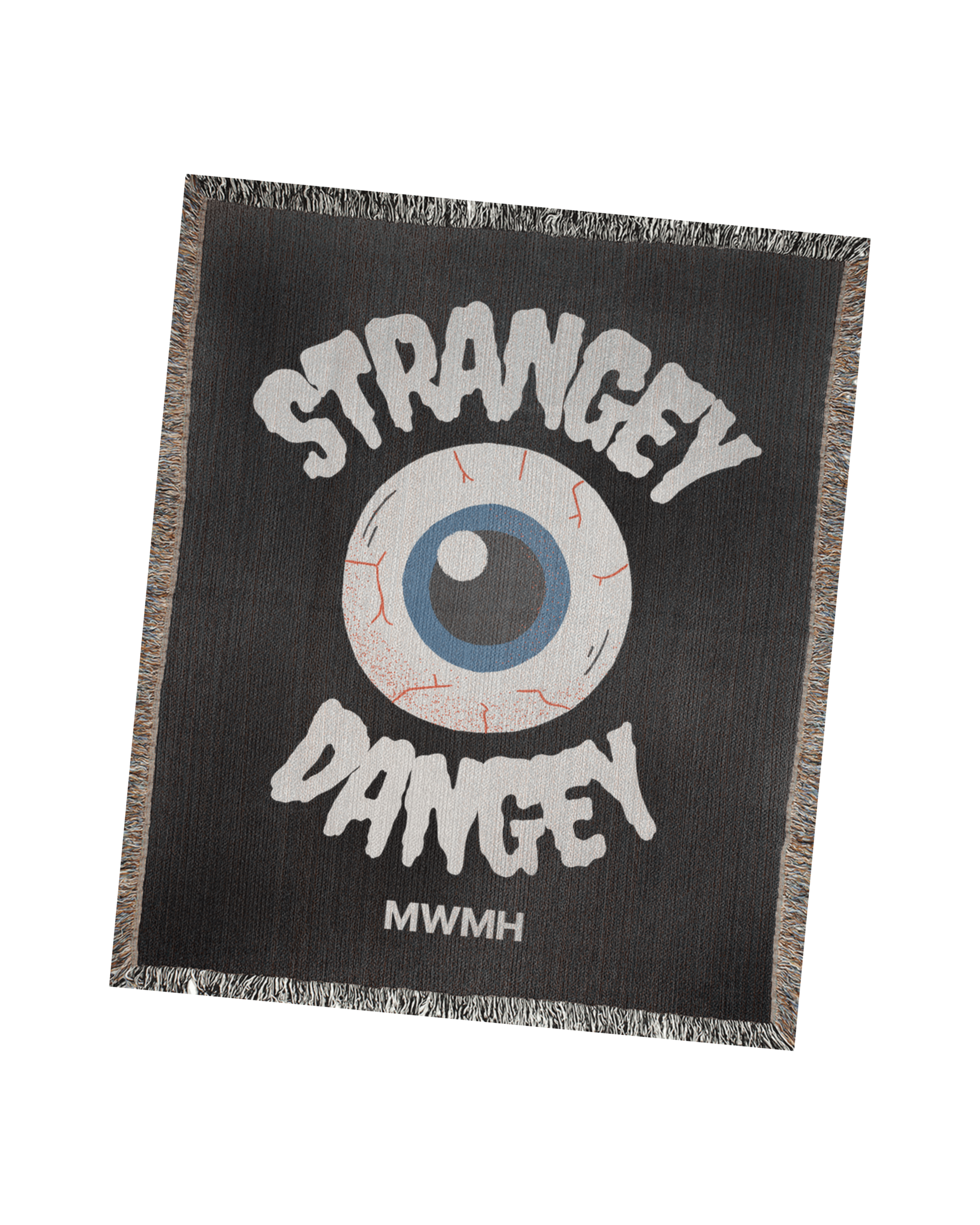 Strangey Dangey Throw Blanket
