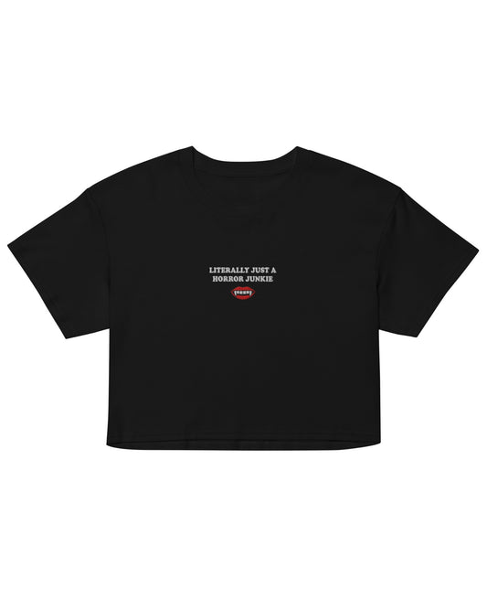 Horror Junkie Cropped Tee