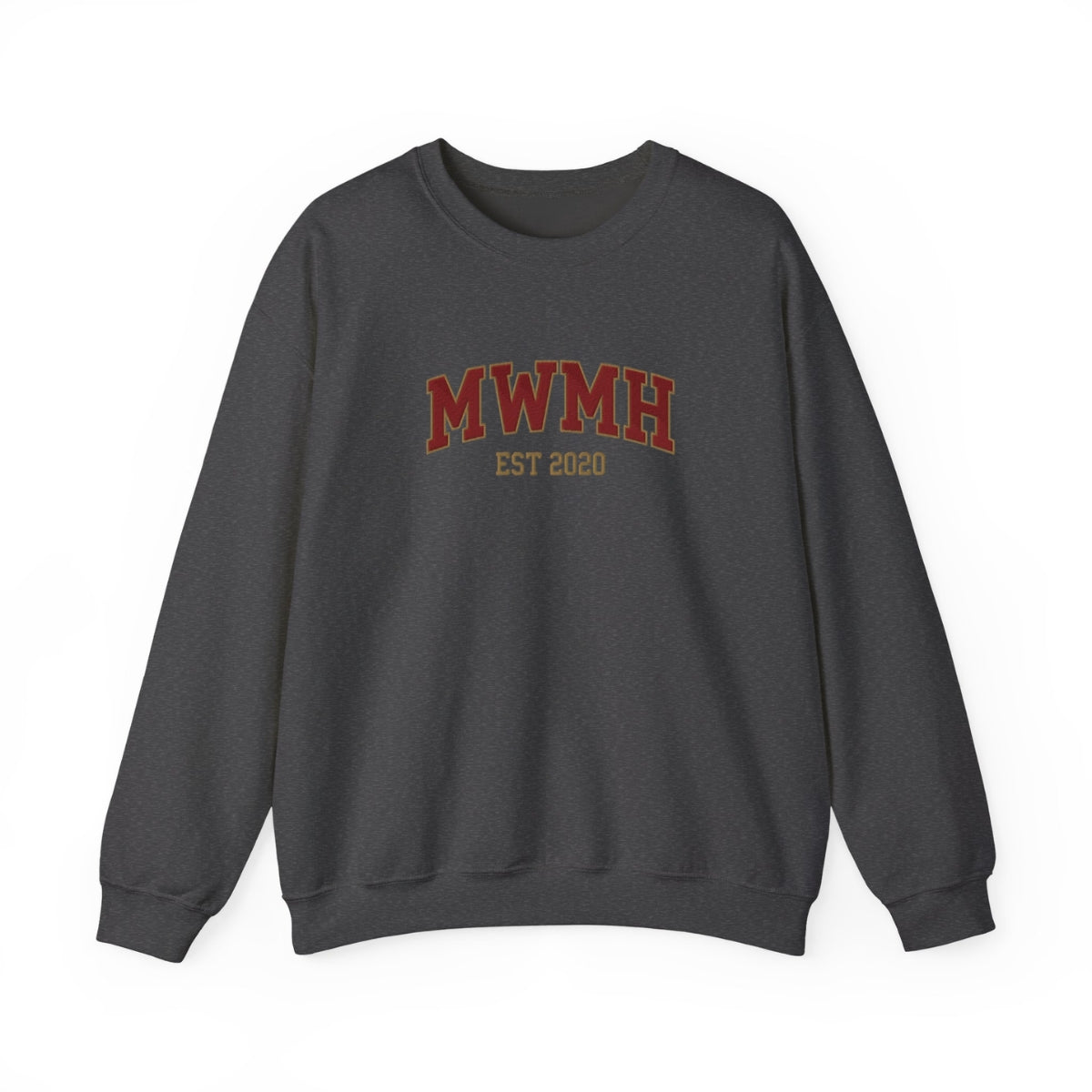MWMH Varsity Embroidered Crewneck