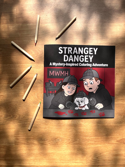 Strangey Dangey: A Mystery Inspired Coloring Adventure (Coloring Book)