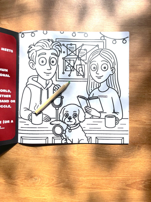 STRANGEY DANGEY: A MYSTERY INSPIRED COLORING BOOK