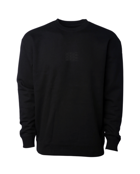 MWMH Basics Heavy Crewneck - Black