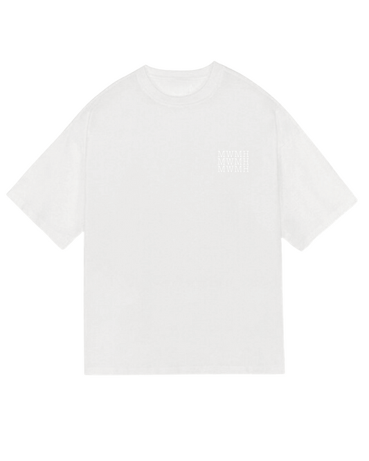 MWMH Basics Oversized Tee - Bone