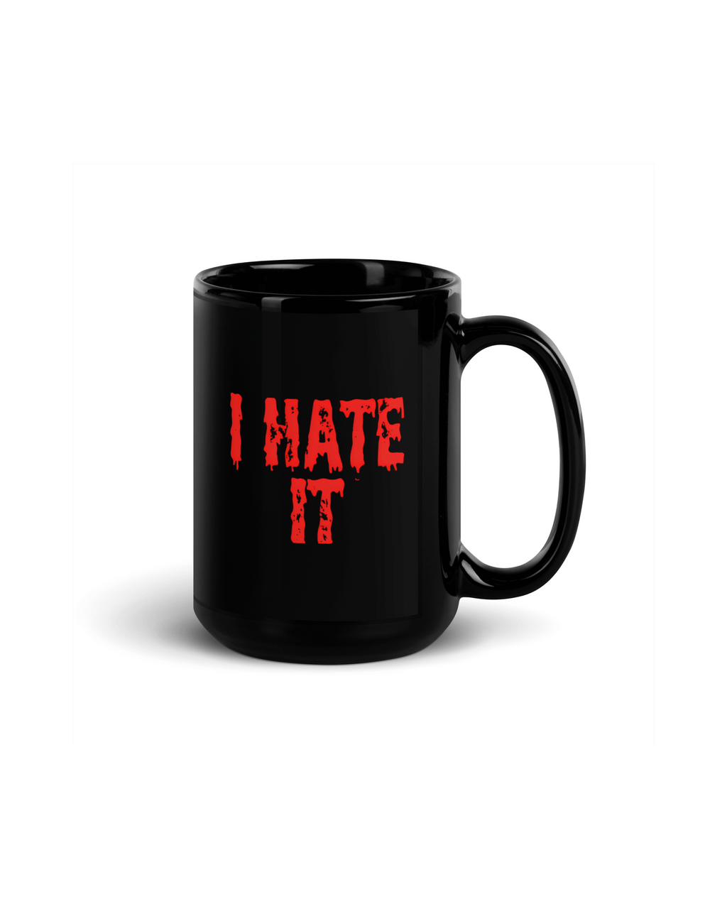 Love It Hate It Black Mug