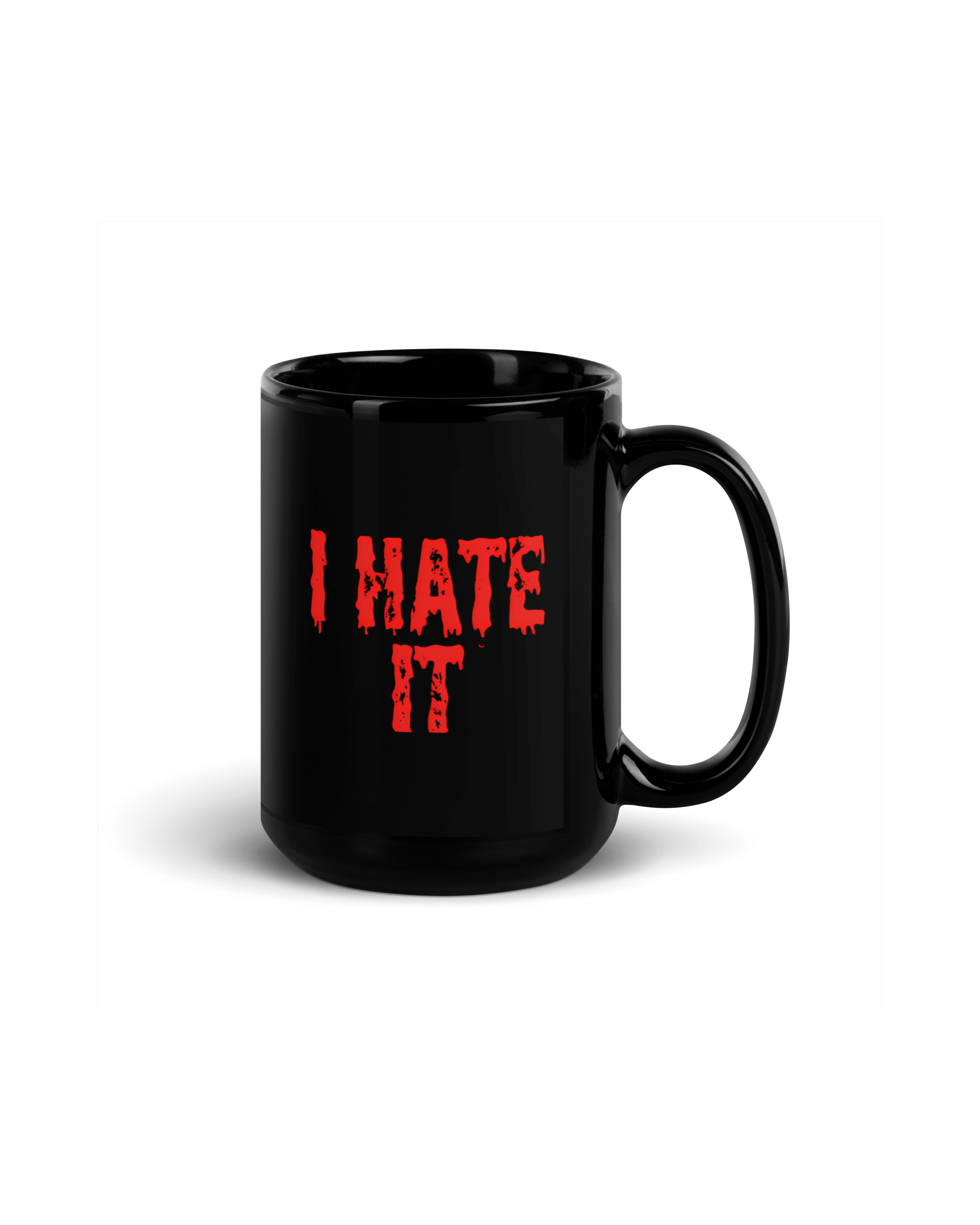 Love It Hate It Black Mug