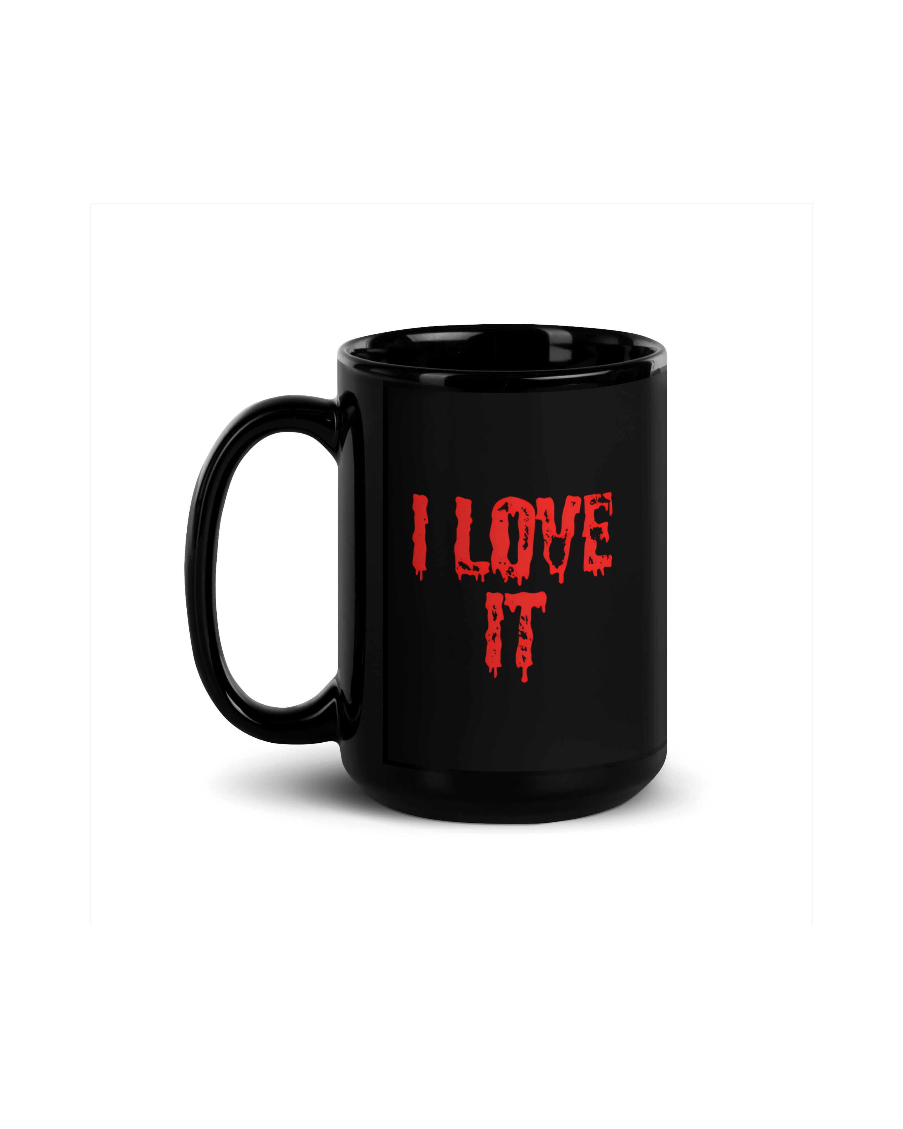 Love It Hate It Black Mug